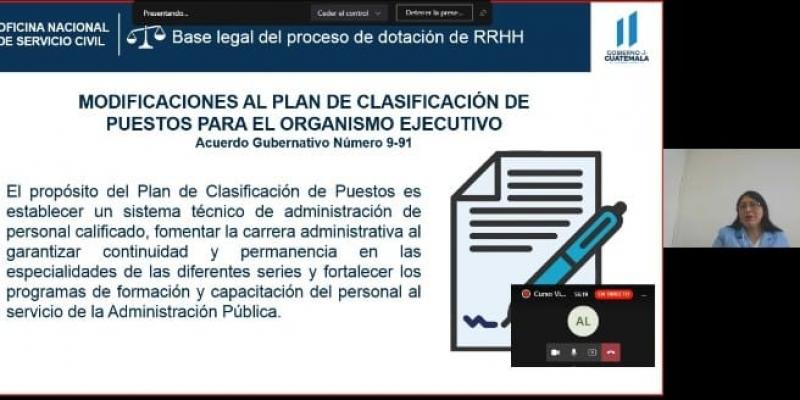 El curso es virtual