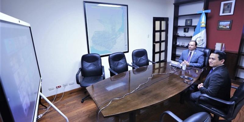 Canciller Mario Búcaro participa en reunión virtual de la Junta Asesora del Movimiento de Combate contra el Antisemitismo