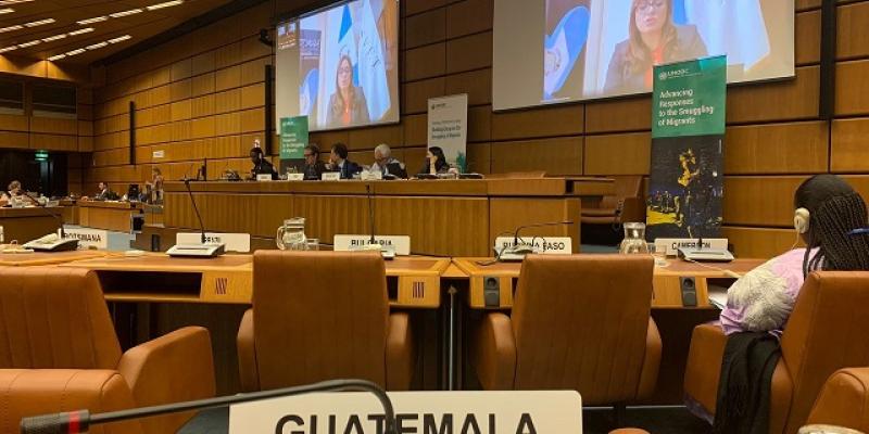 Delegación guatemalteca participa en Grupo de Trabajo sobre Tráfico Ilícito de Migrantes, de la ONU