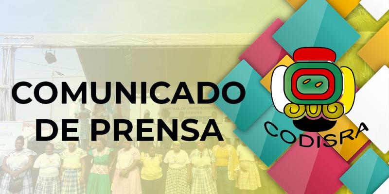 COMUNICADO DE PRENSA