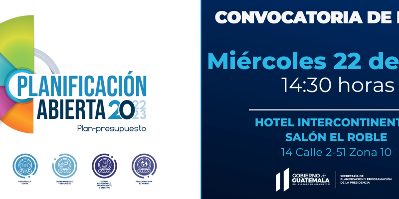 Planificación Abierta 2022