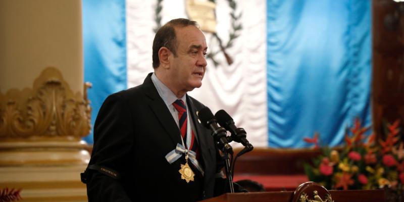 Presidente Alejandro Giammattei 