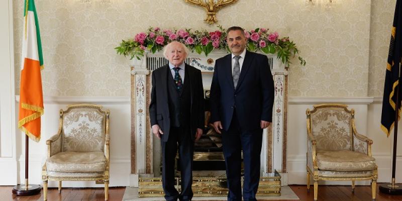 Embajador de Guatemala presenta Cartas Credenciales en Irlanda