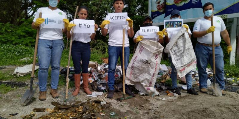 La eliminación de vertederos clandestinos es parte del #RetoMARN 