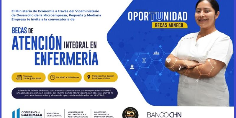 Lanzamiento de las becas de Atención Integral en Enfermería. 