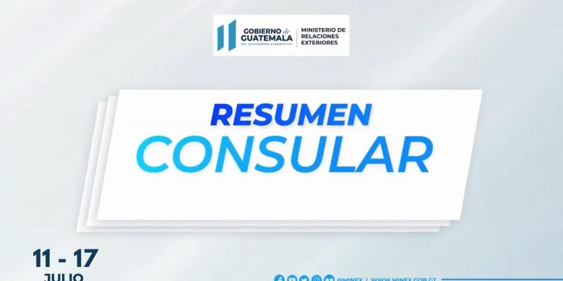 Resumen consular
