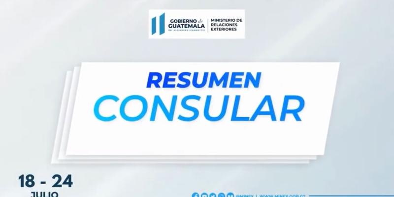 Resumen consular