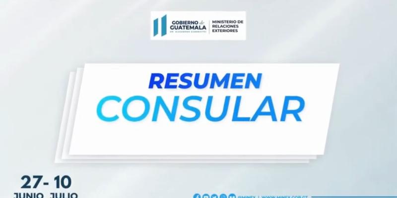 Resumen consular