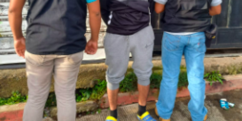 Presunto pandillero capturado por asesinato en San José Pinula