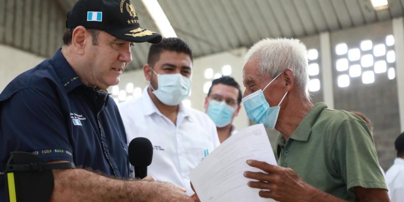 Presidente Alejandro Giammattei 