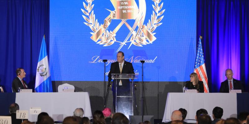 Presidente Alejandro Giammattei 