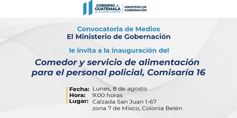 Convocatoria de medios  