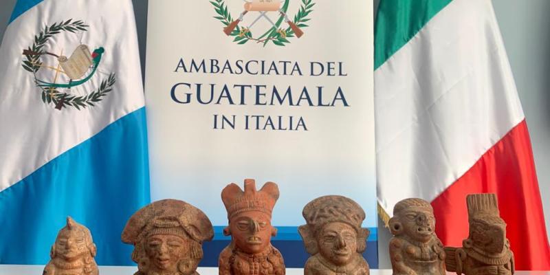Bienes culturales recuperados en Italia