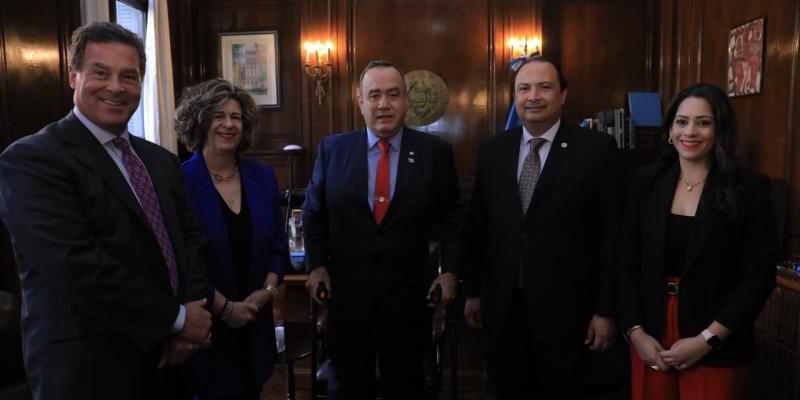 Presidente Alejandro Giammattei 