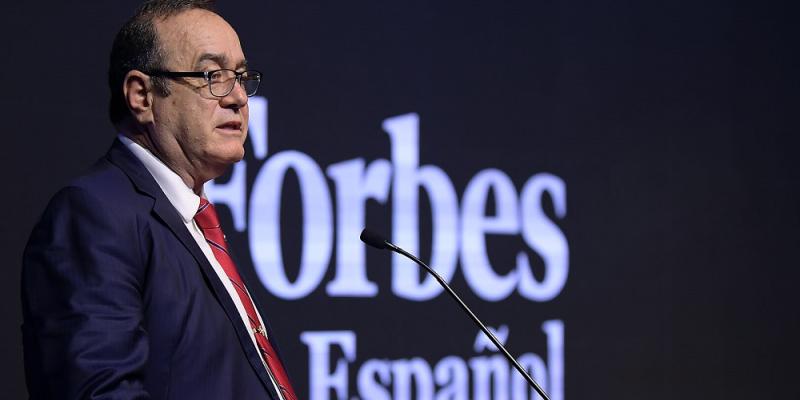 El presidente Alejandro Giammattei participó en el evento.