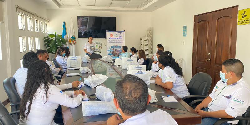 MARN socializa el Acuerdo 164-2021 en Villa Canales y Chuarrancho