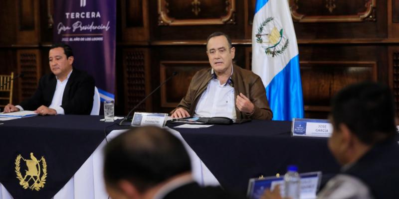 Presidente Alejandro Giammattei 