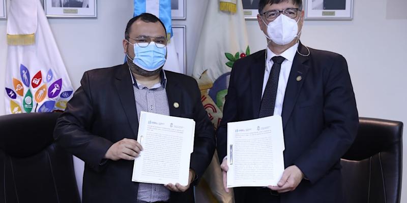 Mides e IGSS firman convenio de cooperación interinstitucional