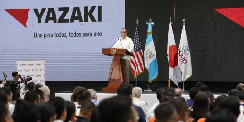 Presidente Alejandro Giammattei