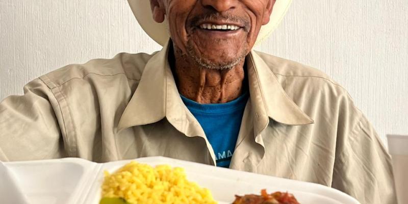 Usuario de Comedor Social en Sanyuyo, Jalapa