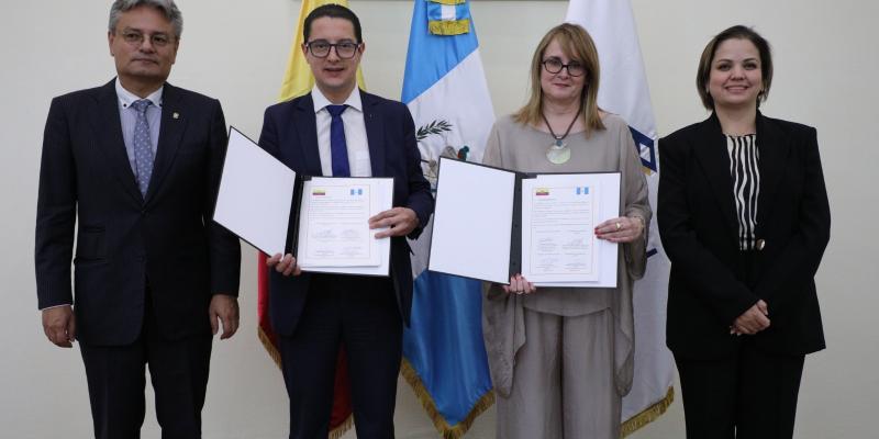Guatemala y Ecuador desarrollan II Reunión de Comisión Mixta de Cooperación 