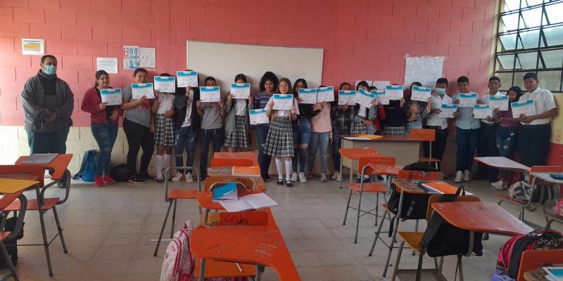Juventud de Jalapa se involucra en la protección ambiental
