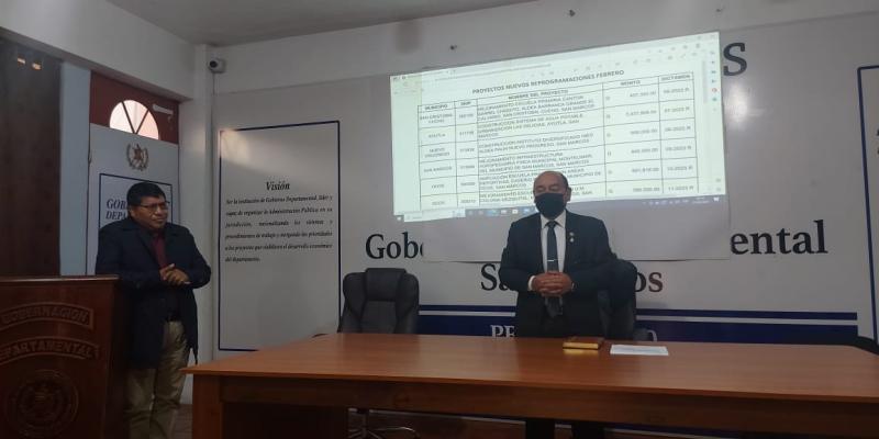 Delegada de San Marcos participó en reunión ordinaria de la Unidad Técnica Departamental
