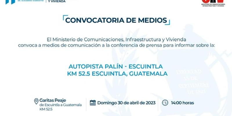 Convocatoria de prensa 
