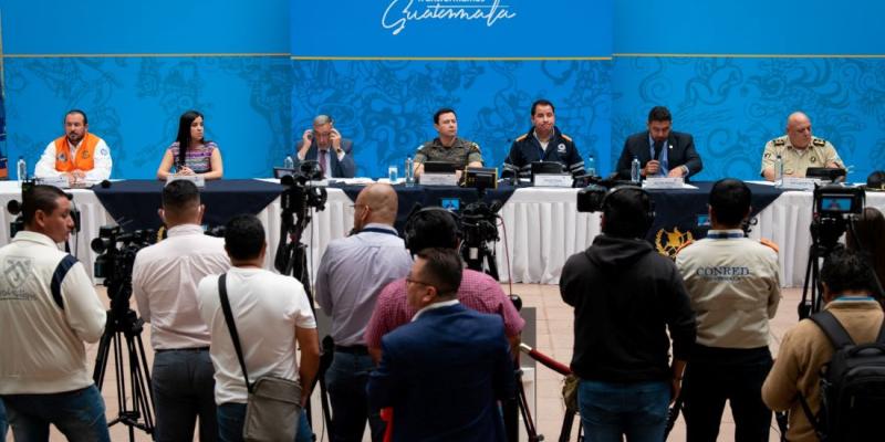 Conferencia de prensa de Sinaprese