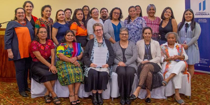 “Firma del Acuerdo interno de creación del Mecanismo Intersectorial de Seguimiento a la CEDAW”  