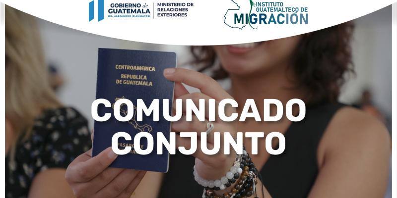 El Minex y el IGM informan sobre la extensión de vigencia de pasaportes en el exterior 