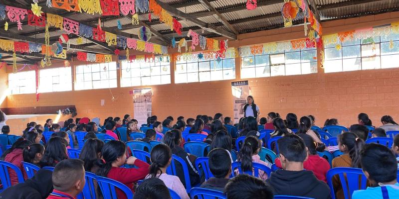 Escolares y docentes de San Marcos optimizan sus conocimientos sobre el buen manejo de los desechos