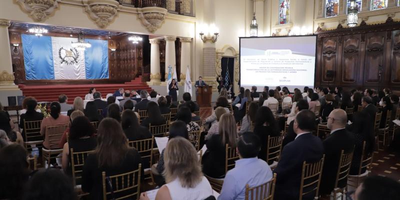  SEGEPLAN destaca apoyo de la OPS a MSPAS para la regulación de productos farmacéuticos