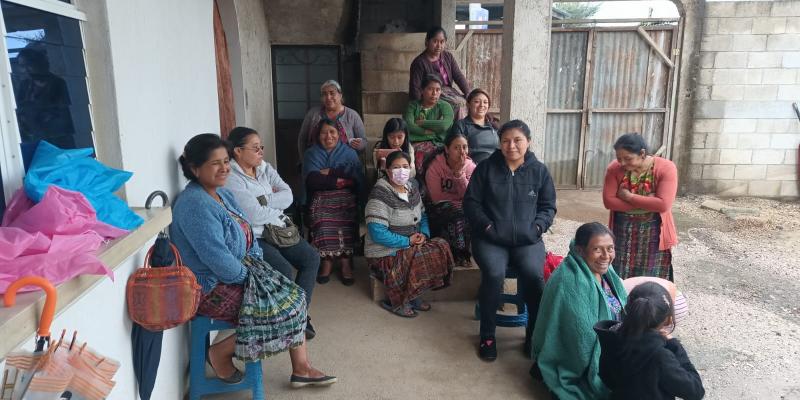 Mujeres de Patzún aprenden y aplican el Reglamento 164-2021