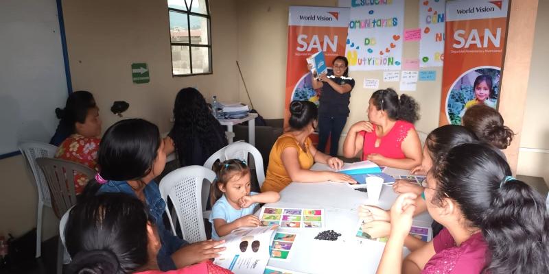 SESAN capacita a madres de Chimaltenango sobre los tipos de desnutrición