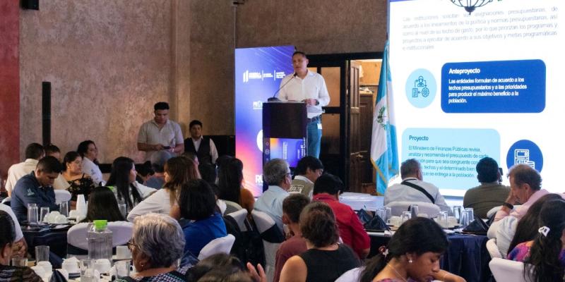 MINFIN resalta logros de ejecución en “Despegue de la Economía Nacional” en Alta Verapaz