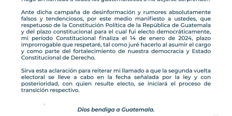 Comunicado