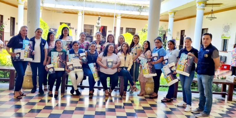 La SEPREM brindó asistencia técnica a la Red Departamental de Directoras Municipales de la Mujer en Suchitepéquez