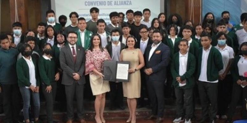 Convenio entre SEGEPLAN y Azteca.