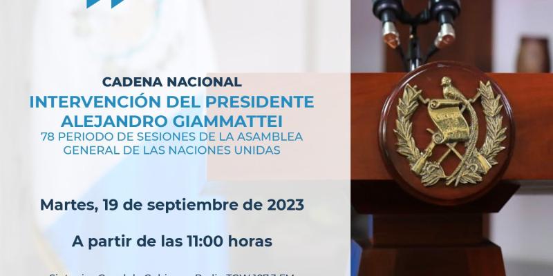 Llamado a cadena nacional 