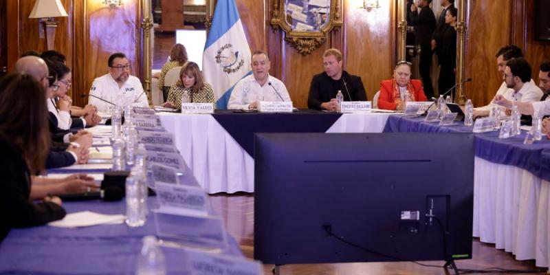 Presidente Alejandro Giammattei 