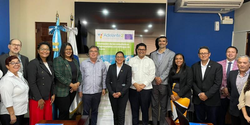 Socios de la Alianza de Cooperación Triangular visitan el INE-Guatemala