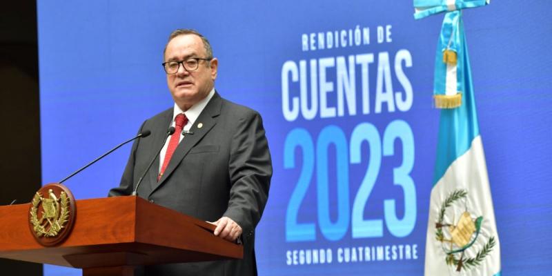 Presidente Alejandro Giammattei 