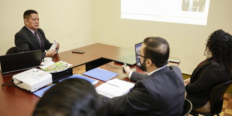 Reunión de transición en SOSEP