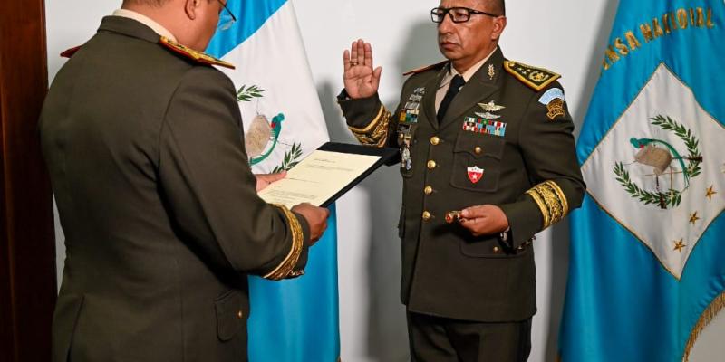 Juramentación de nuevas autoridades del Ministerio de la Defensa Nacional.