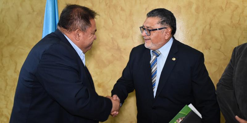 Titular del MAGA integra directivas del INAB y el Fondo de Tierras