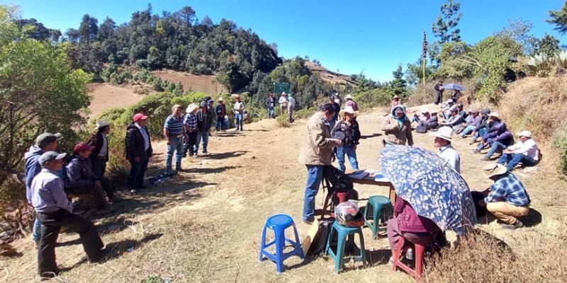 Productores de Chiantla, Huehuetenango, serán beneficiados con renovación del sistema de riego