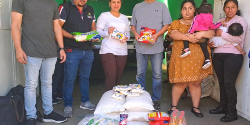 Un total de 186 menores con desnutrición aguda recibieron alimentos en Santa Rosa