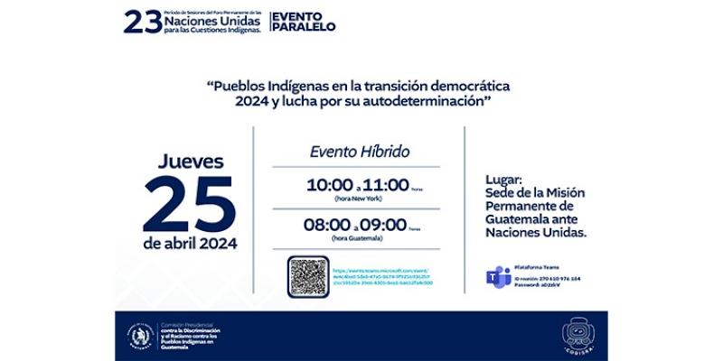 Evento Paralelo CODISRA 