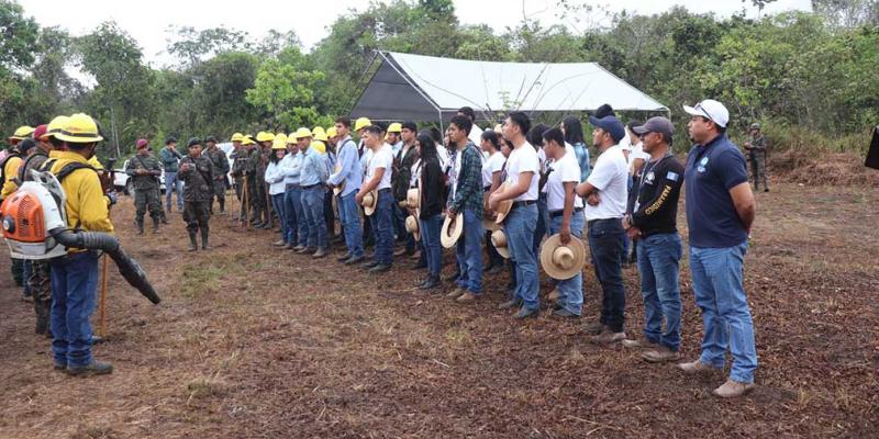 Capacidades son fortalecidas en el Primer Ejercicio Nacional de Supresión de Incendios Forestales